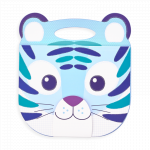Caiet desen portabil tigru albastru
