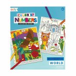 Carte de colorat dupa numere Lumea minunata