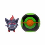 Figurine Clip N Go Pokemon Zorua & Dusk Ball