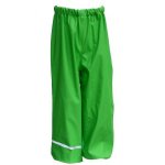 Pantaloni de ploaie pentru copii impermeabili Forest Green 130 cm