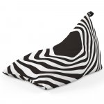 Fotoliu Puf Bean Bag tip Lounge Abstract zebra