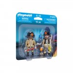 Set 2 figurine Playmobil Pompieri cu accesorii