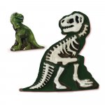 Set creativ mulaj si pictura T-rex cu schelet