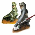 Set creativ mulaj si pictura T-rex