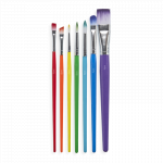 Set de 7 pensule universale colorate
