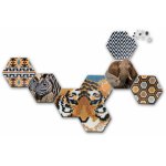 Set margele de calcat Beedz Art Safari cu placi hexagonale