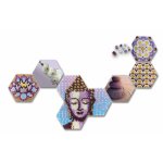 Set margele de calcat Beedz Art Zen cu placi hexagonale