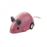 Soricelul plimbaret Plan Toys roz