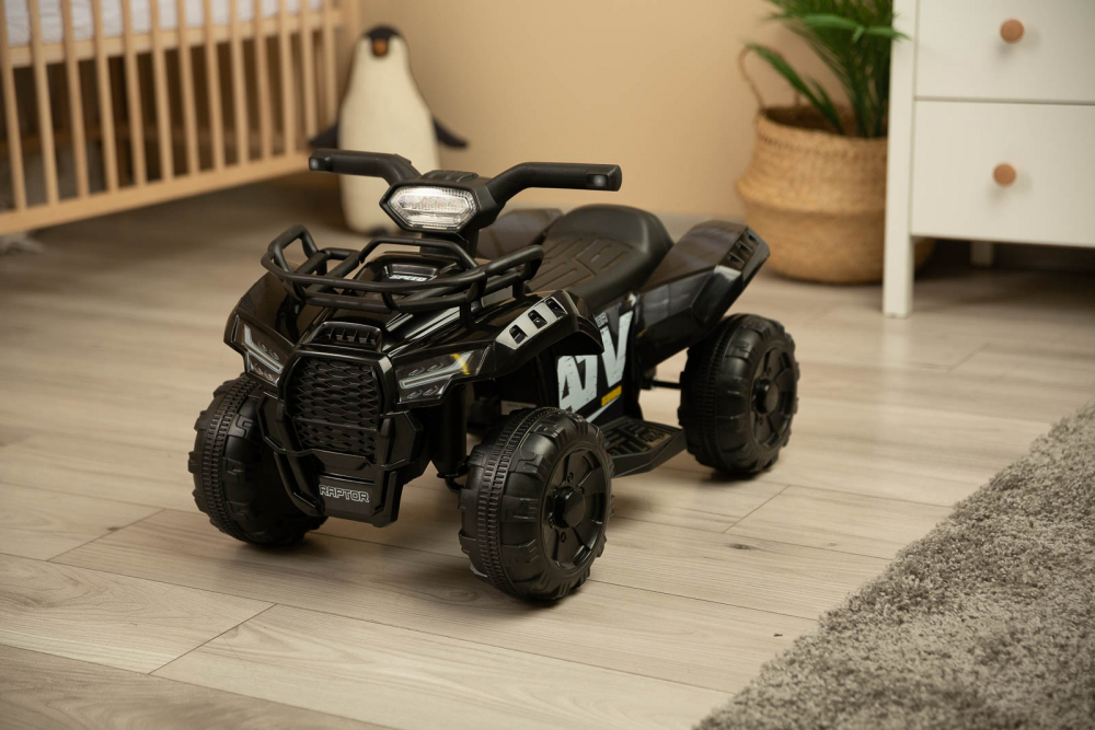 ATV electric Toyz Mini Raptor 6V negru - 4