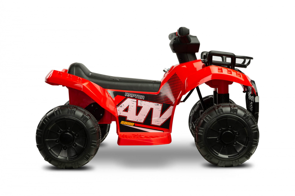 ATV electric Toyz Mini Raptor 6V rosu - 1