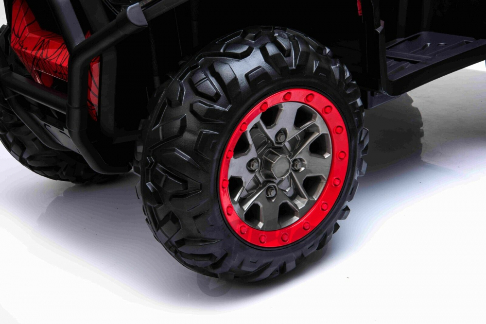 Atv electric Nichiduta Desert cu telecomanda 2.4G 4x4 12V Spider Red - 1 | YEO