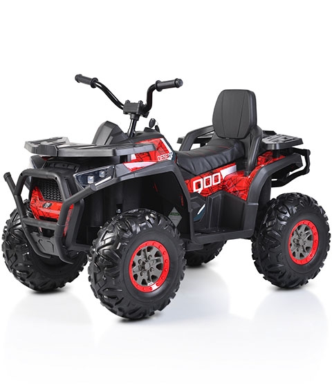 Atv electric Nichiduta Desert cu telecomanda 2.4G 4x4 12V Spider Red - 3 | YEO