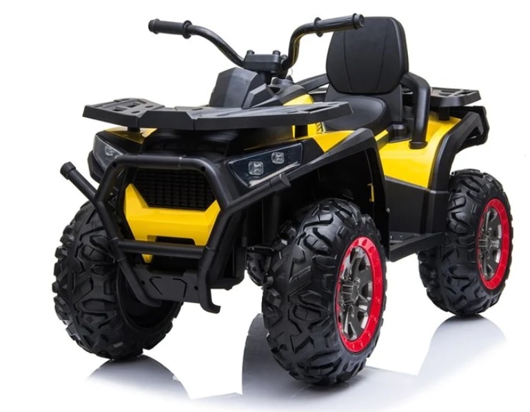 Atv electric Nichiduta Desert 4x4 cu roti EVA 12V Yellow - 1 | YEO