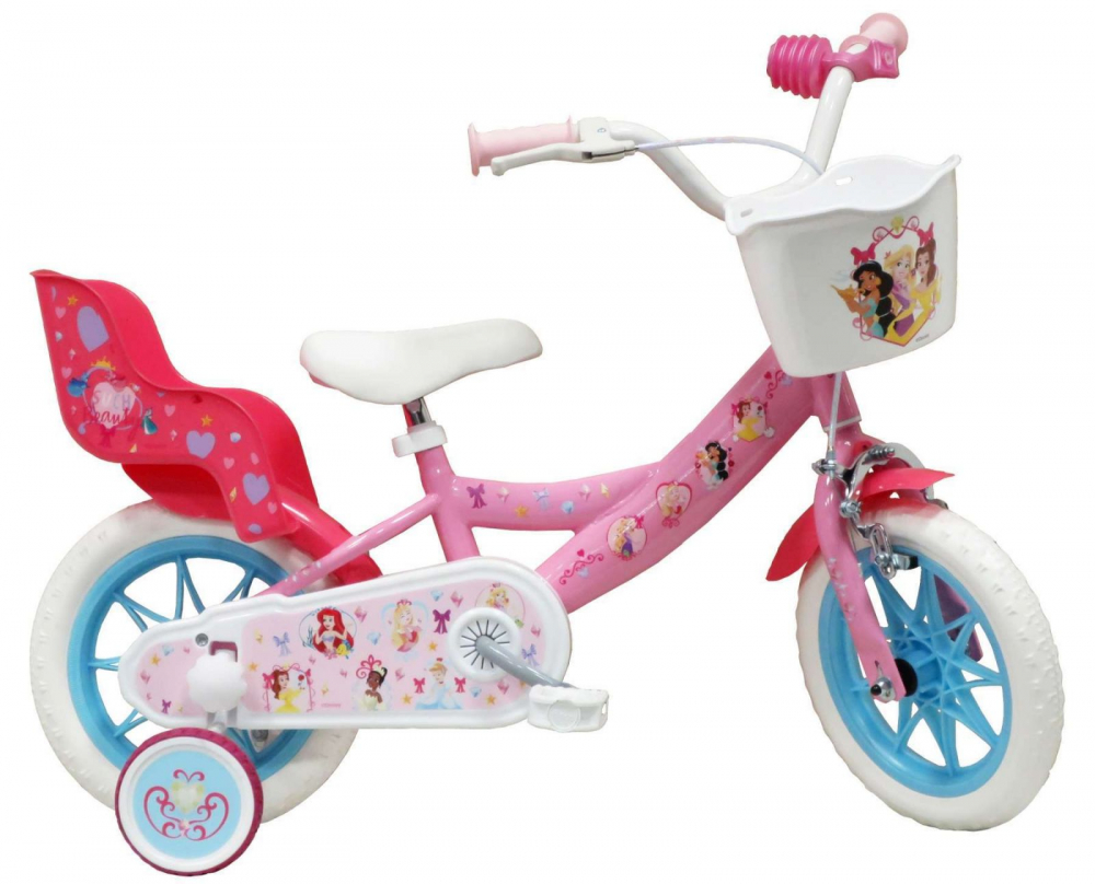 Bicicleta Denver pentru fetite Disney Princess 12 inch Biciclete copii imagine 2022