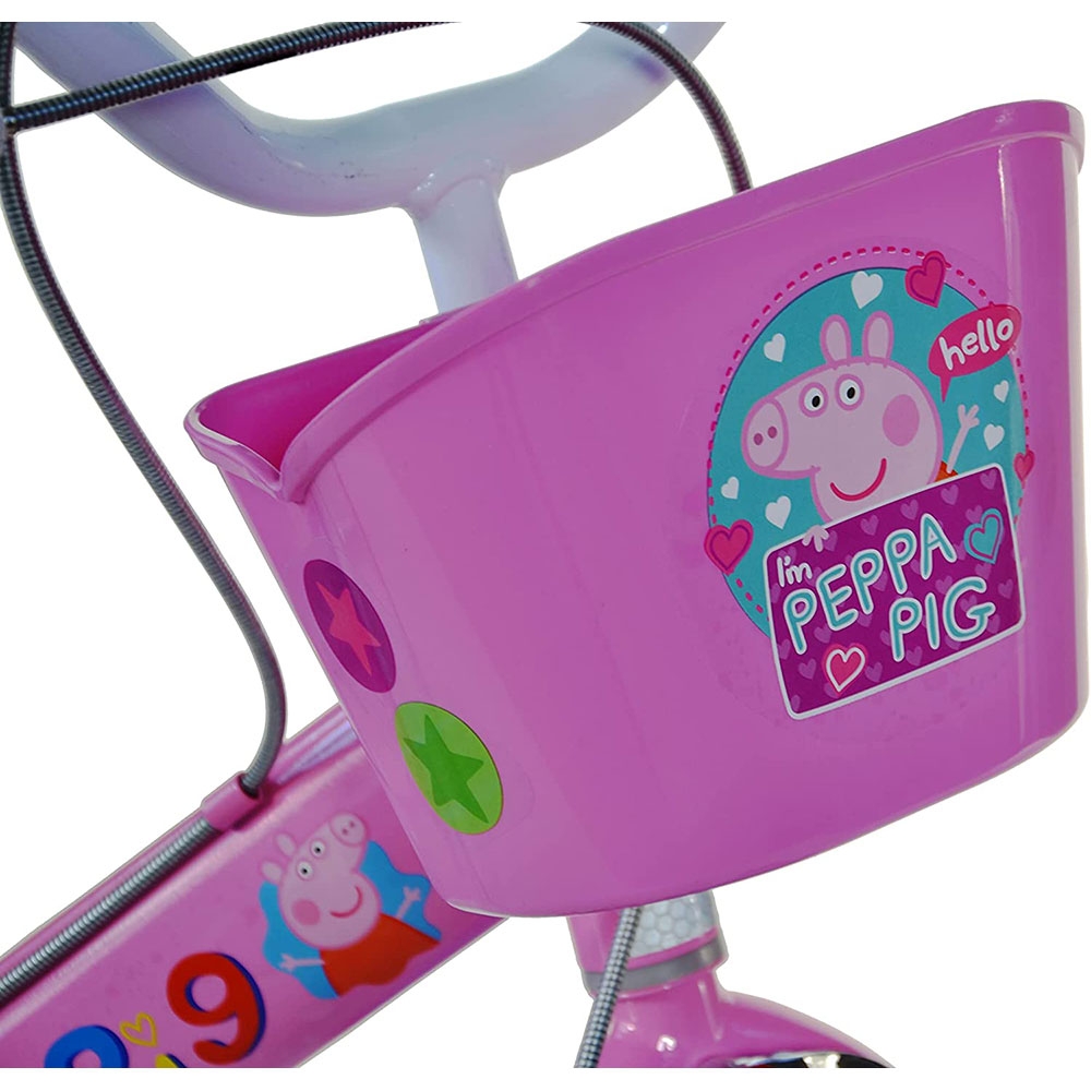 Bicicleta copii Dino Bikes 14 inch Peppa Pig