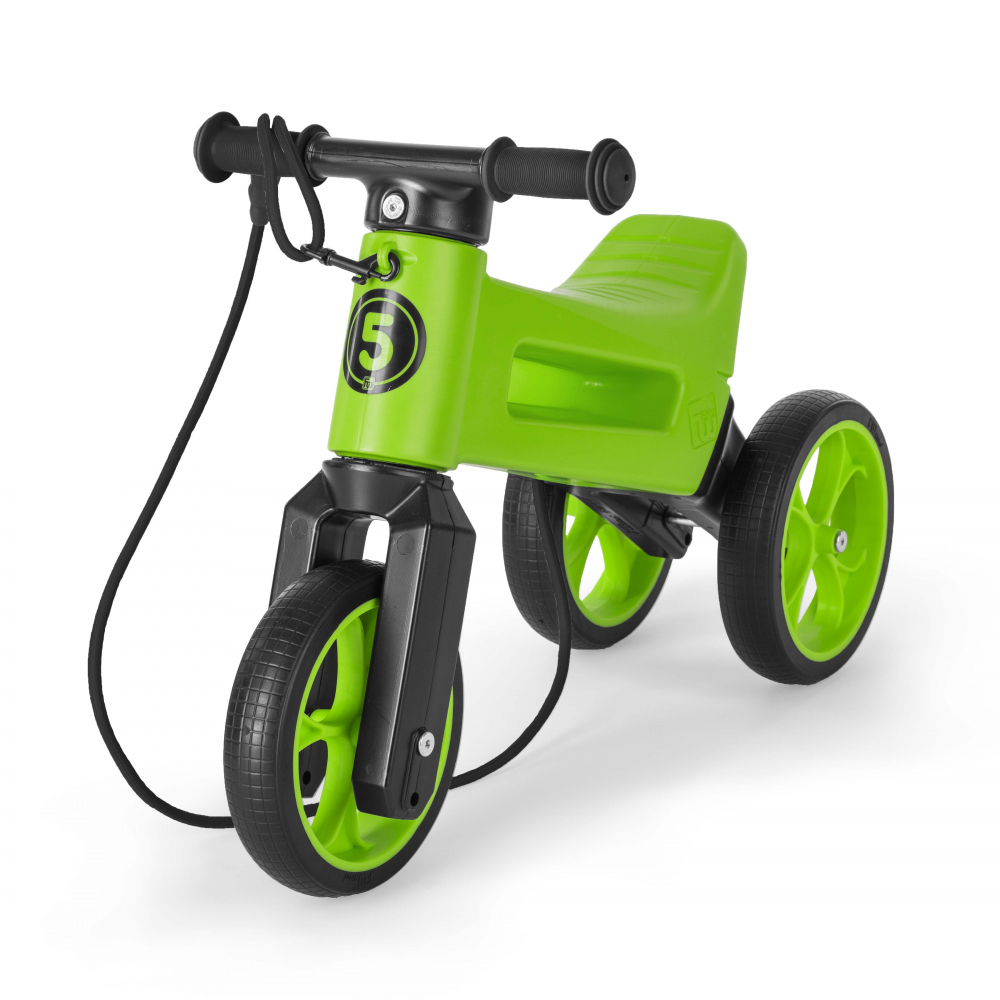 Bicicleta fara pedale 2 in 1 Funny Wheels Rider SuperSport Green Apple Biciclete Copii 2023-09-21
