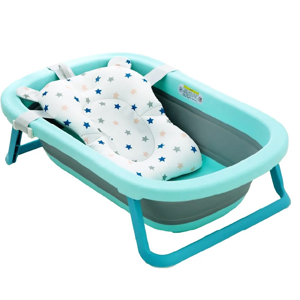 Cadita pliabila Little Mom Fold TurquoiseGrey - 2 | YEO