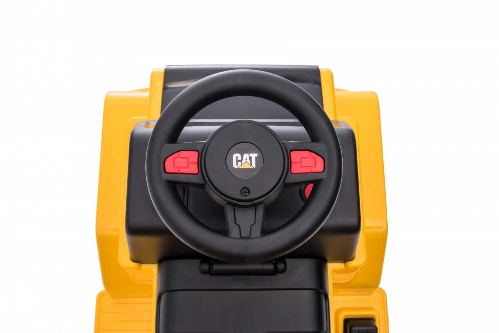 Camion electric 6V CAT Caterpillar H4 Yellow - 4