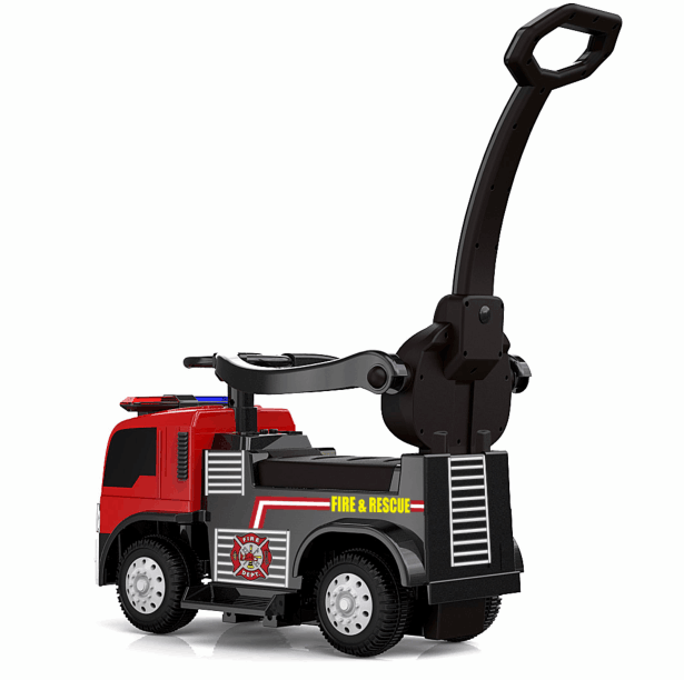 Camion electric de pompieri cu maner parental Nichiduta Fire and Rescue - 7