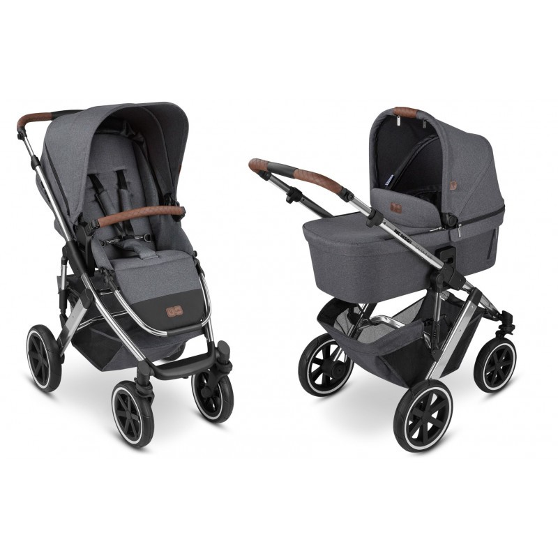 Carucior 2 in 1 Abc Design Salsa 4 AIR Asphalt
