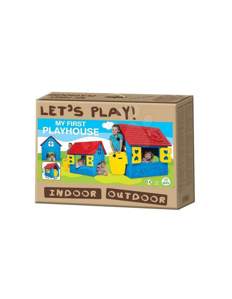 echipamente locuri de joaca pentru copii interior Casuta de joaca pentru copii Dohany verde 106x98x90cm