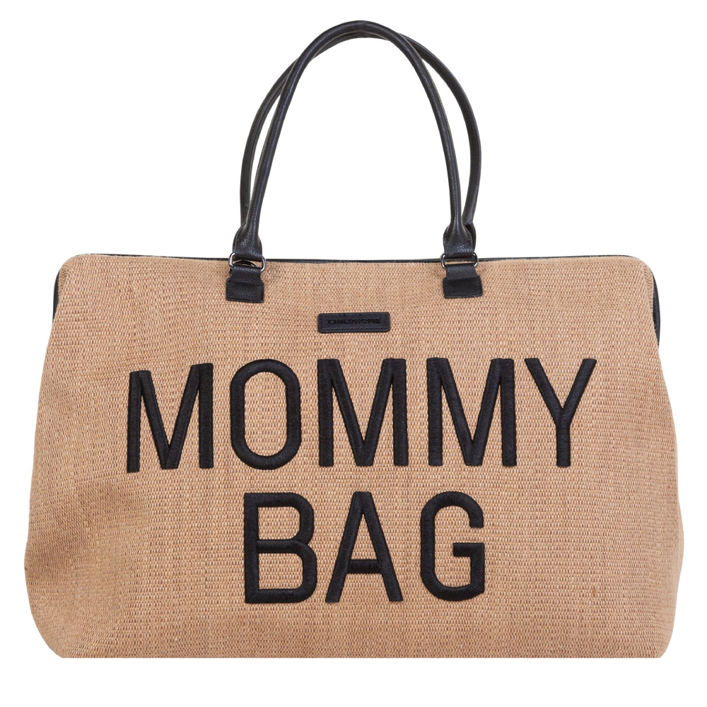 Geanta de infasat Childhome Mommy Bag Raffia - 3
