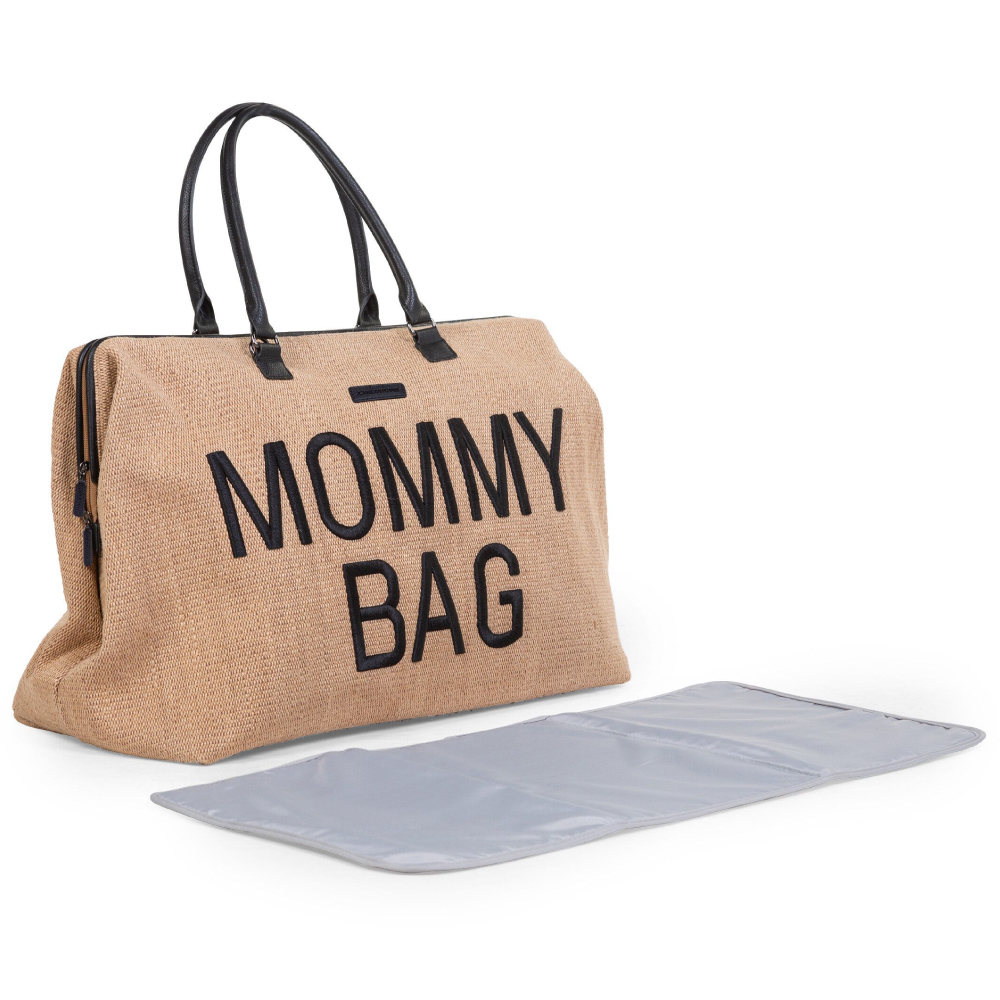 Geanta de infasat Childhome Mommy Bag Raffia Accesorii Carucioare 2023-09-25
