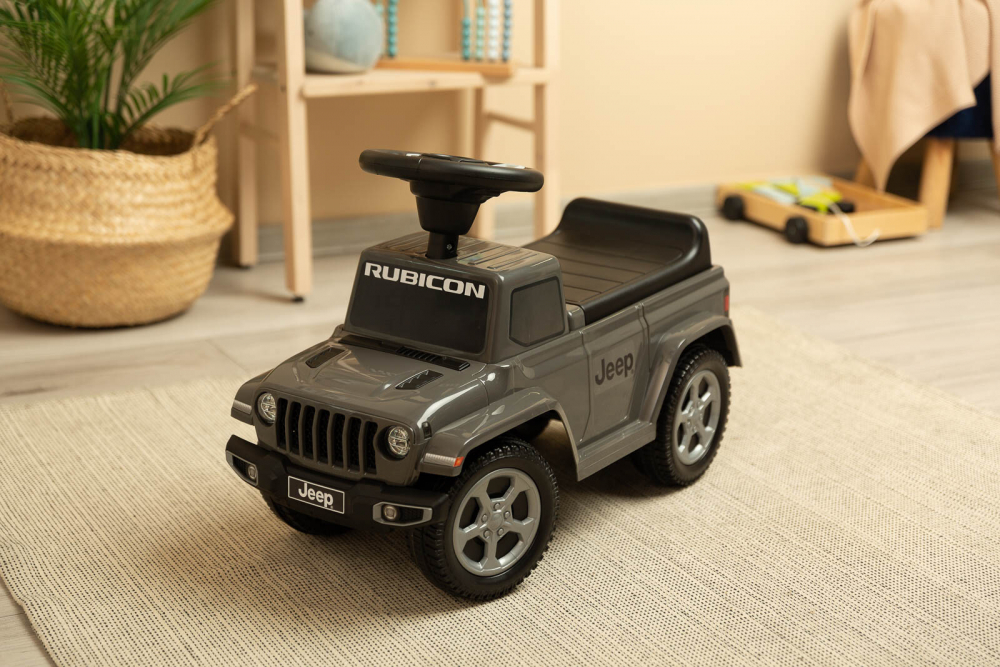 Jucarie ride-on Toyz Jeep Rubicon gri - 11