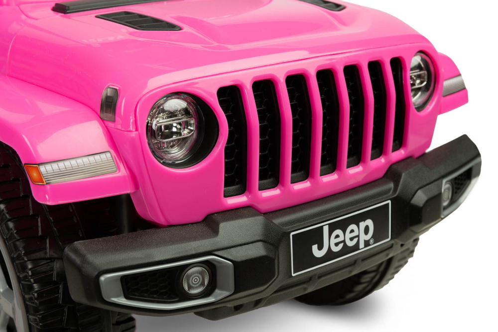 Jucarie ride-on Toyz Jeep Rubicon roz - 1