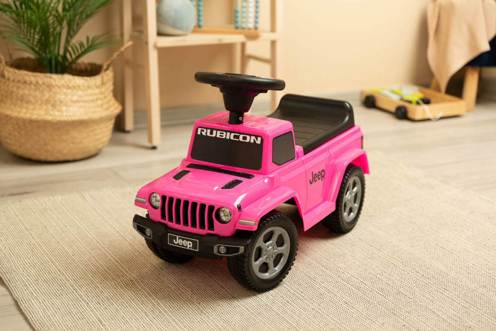 Jucarie ride-on Toyz Jeep Rubicon roz - 7