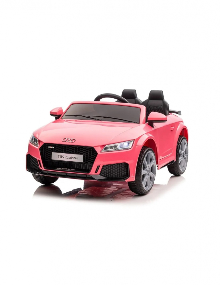 Masina electrica cu telecomanda pentru copii Audi TT RS roz - 4