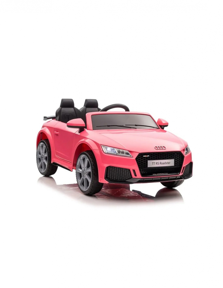 Masina electrica cu telecomanda pentru copii Audi TT RS roz - 2