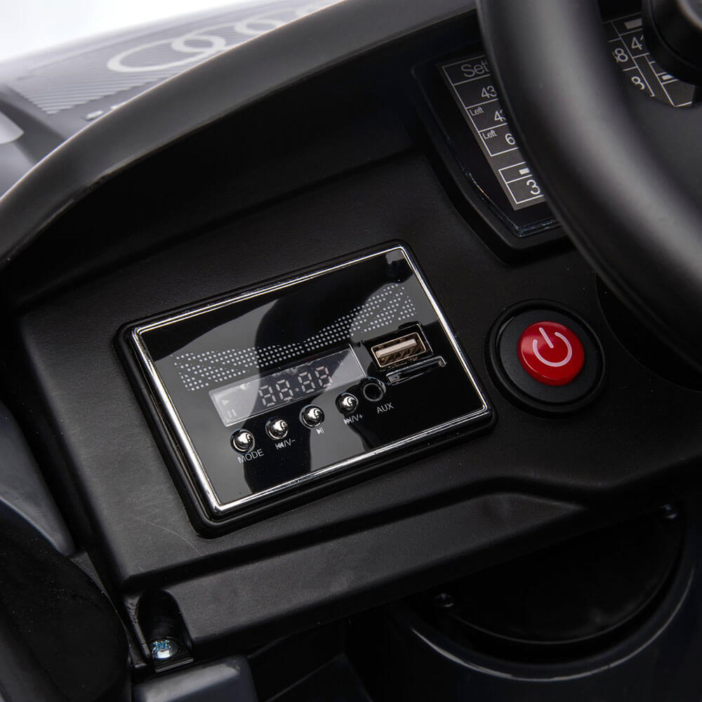 Masinuta electrica Audi RS Q e-tron Dakar negru La Plimbare 2023-09-26