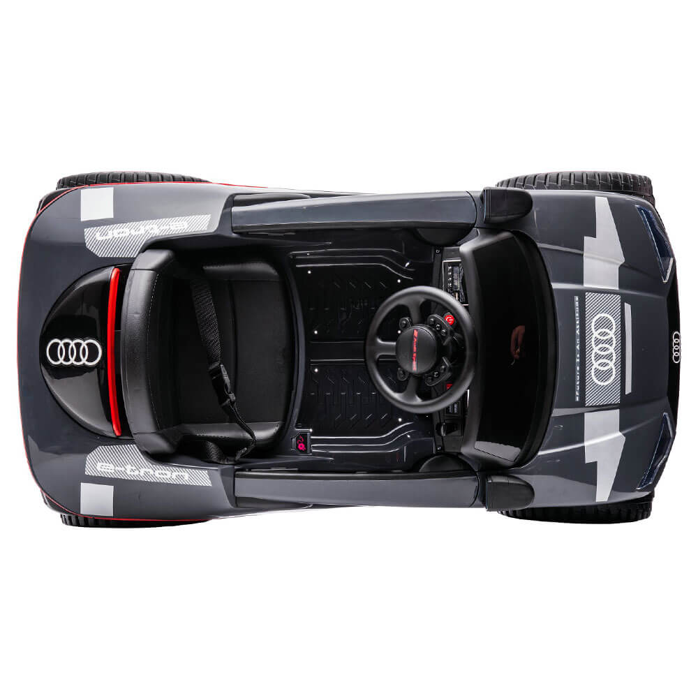 Masinuta electrica Audi RS Q e-tron Dakar gri - 1