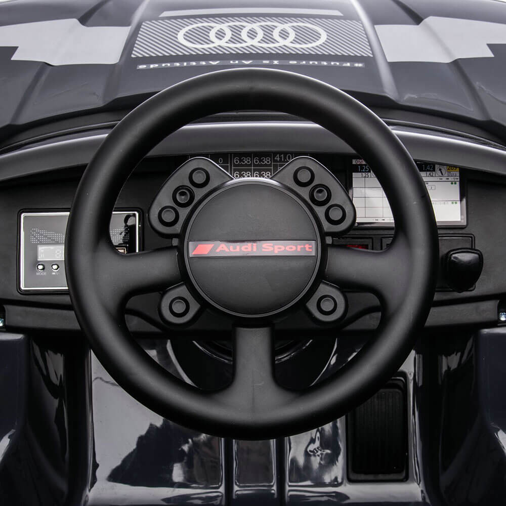 Masinuta electrica Audi RS Q e-tron Dakar gri - 4