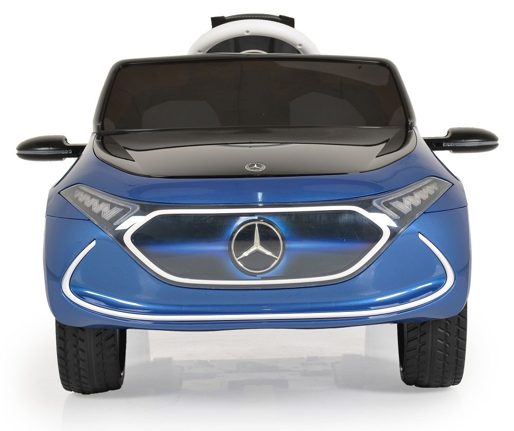 Masinuta electrica cu scaun de piele Mercedes Benz EQA Blue - 3