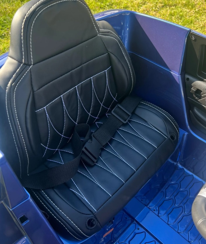 Masinuta electrica cu scaun de piele Mercedes M Class Black - 1