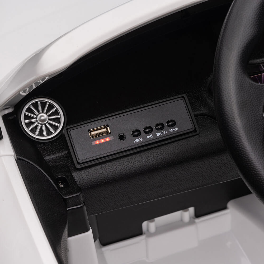 Masinuta electrica cu telecomanda Audi TT Alb - 1