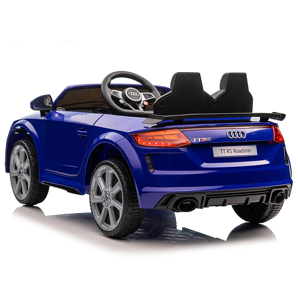 Masinuta electrica cu telecomanda Audi TT Albastru albastru: La Plimbare