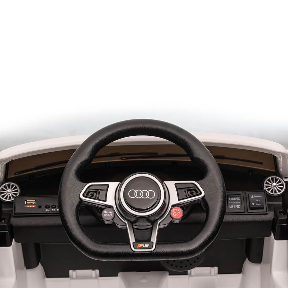 Masinuta electrica cu telecomanda Audi TT Negru - 2