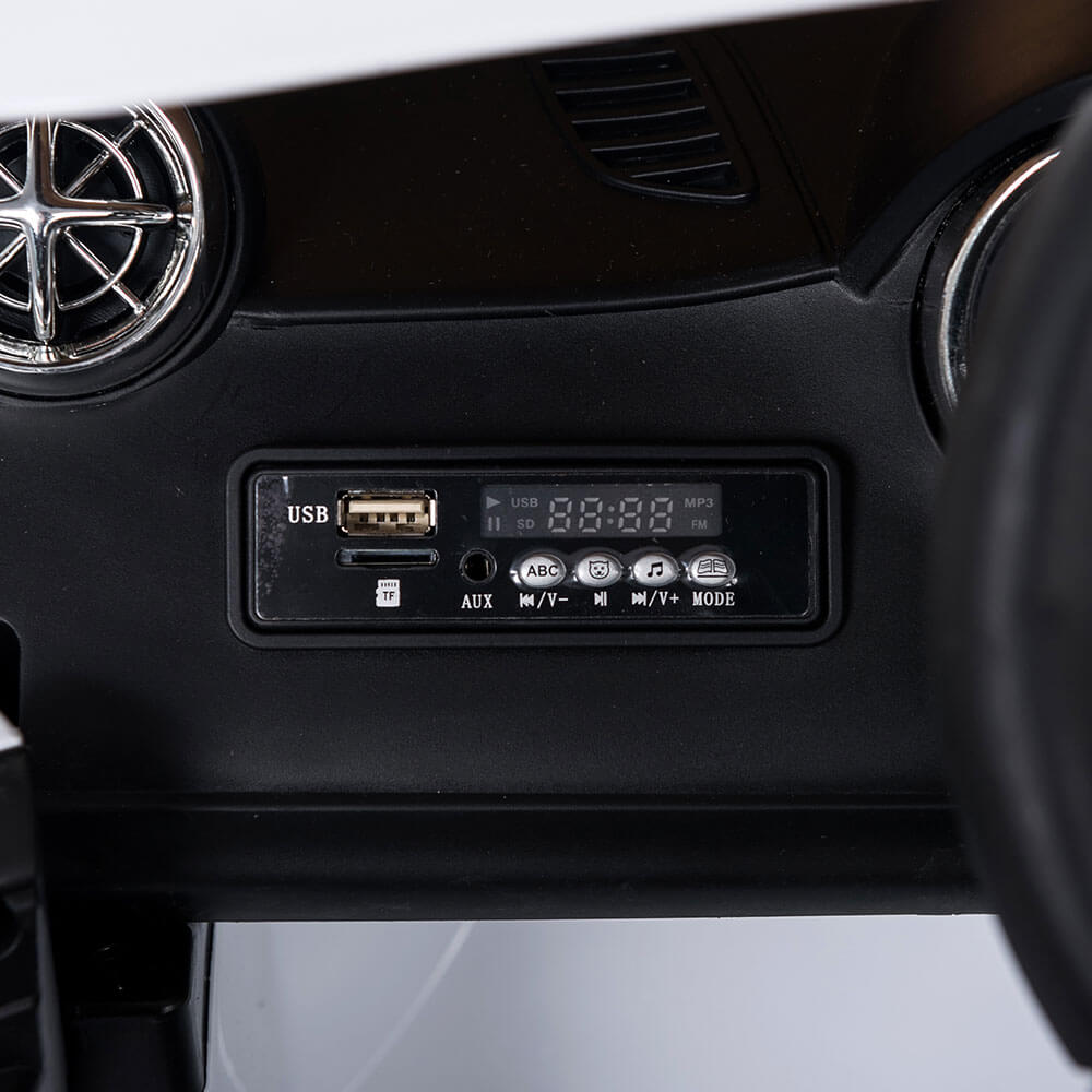 Poze Masinuta electrica cu telecomanda Mercedes SL 65 AMG negru nichiduta.ro 
