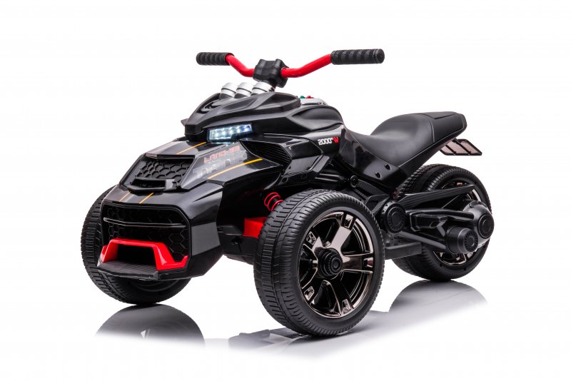Motocicleta electrica cu lumini Nichiduta Spider Black - 6