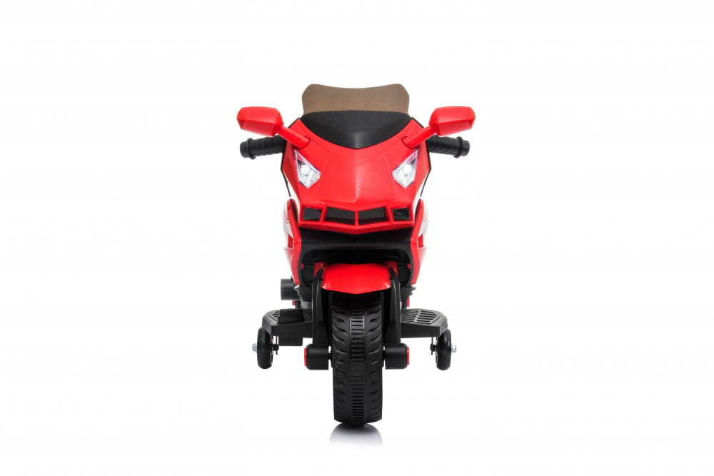 Motocicleta electrica cu roti ajutatoare Nichiduta Super Racing Red - 0