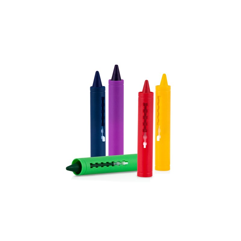 Set 5 creioane colorate Nuby pentru baie