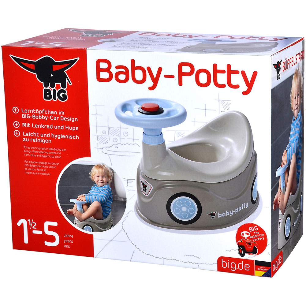 Olita educativa pentru copii Big Baby Potty grey - 3 | YEO