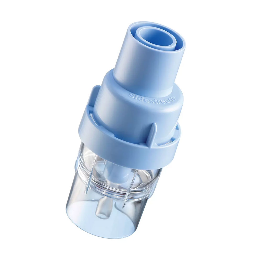 Pahar de nebulizare Philips Respironics cu tehnologie Sidestream reutilizabil 1201 transparentalbastru 1201 imagine 2022