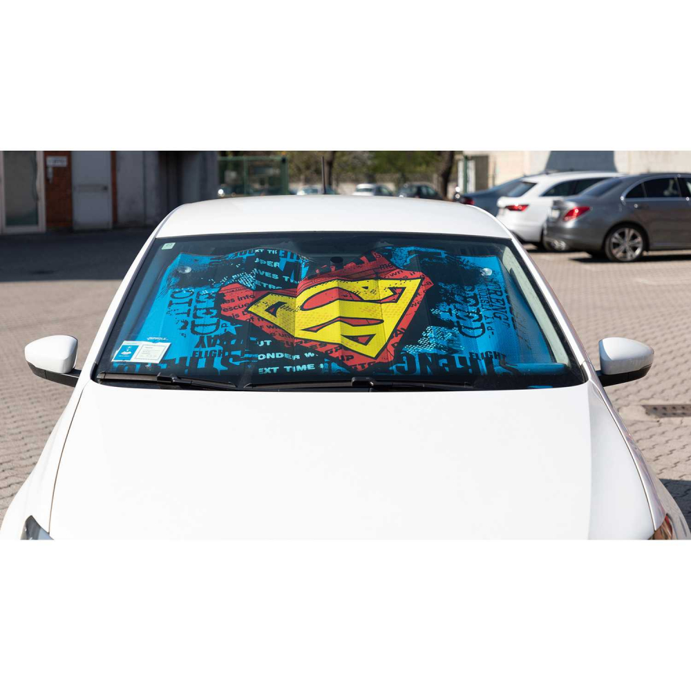 Parasolar pentru parbriz Superman Logo 130x70 cm TataWay CZ10974 - 1