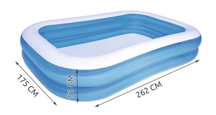 Piscina gonflabila Bestway Family 262x175x51 cm - 1 | YEO