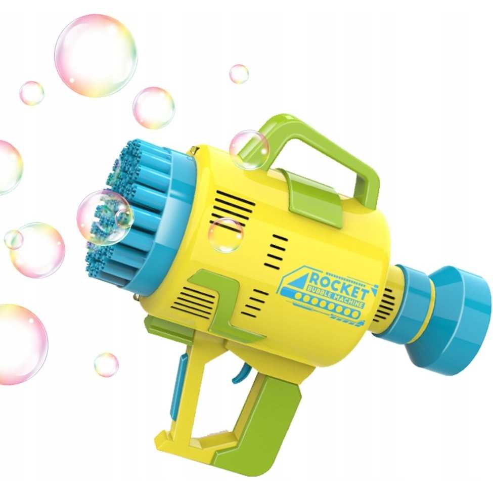 Pistol Ikonka pentru baloane de sapun Bubble Maker galben - 1