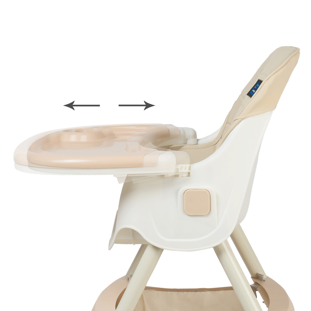 Scaun de masa 2 in 1 Juju EatSmile beige - 1 | YEO